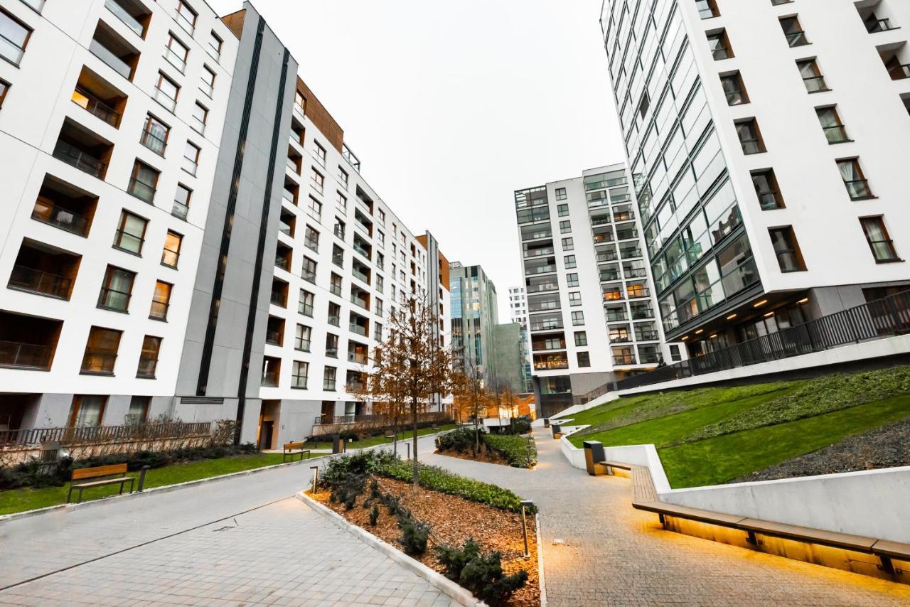 Grzybowska Luxury Apartment Варшава Экстерьер фото